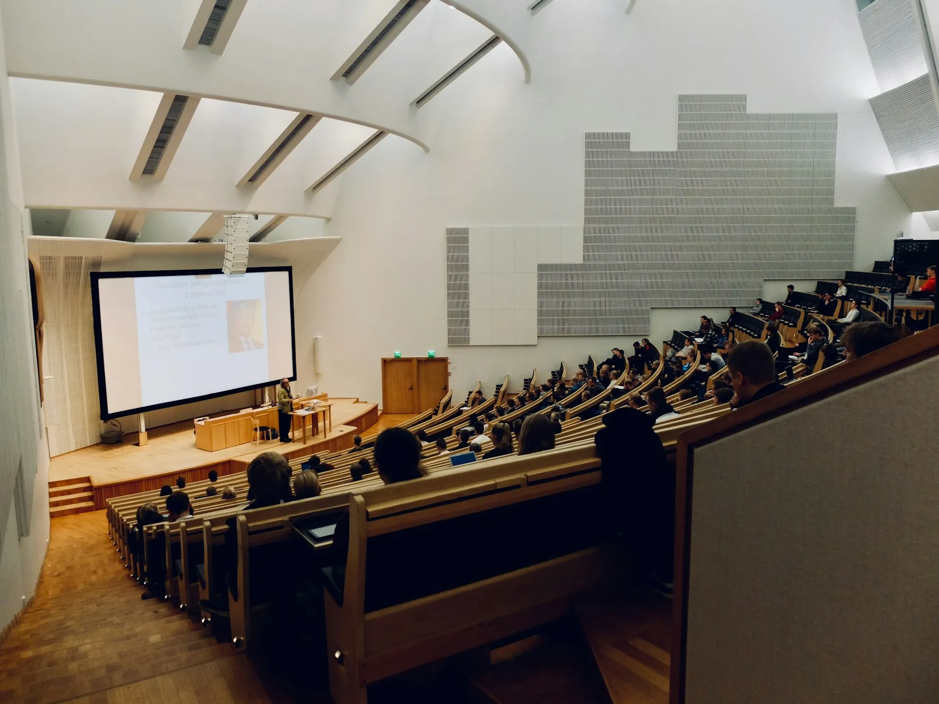 大学の講義室